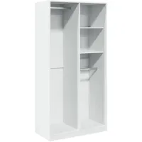 VidaXL Kleiderschrank 100x50x200 cm weiß