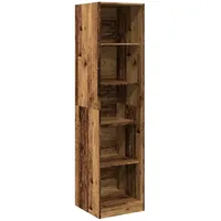 VidaXL Kleiderschrank Altholz-Optik 50x50x200 cm Holzwerkstoff