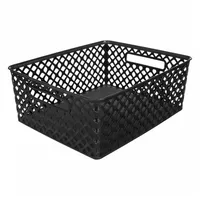 5five simply smart - Plastikkorb 11l folk schwarz -