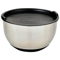 KESPER Rührschüssel mit Deckel, Edelstahl, | schwarz