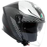 AGV K5 Jet Evo Control Schwarz/Weiß/Pink M