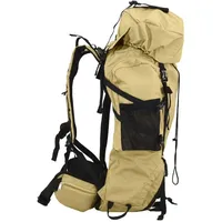 VidaXL Wanderrucksack Khaki 100 L Oxford-Gewebe