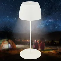 Briloner - Mini LED Tischlampe kabellos IP44 mit Touch,
