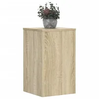 VidaXL Pflanzenständer 2 Stk. Sonoma-Eiche 30x30x50 cm Holzwerkstoff