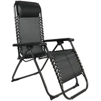 INDA-EXCLUSIV Relaxsessel schwarz/Grau Jacuard-DRC1002-grau