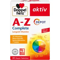 Doppelherz A-Z Complete - Langzeit-Vitamine - 23 Vitamine, Mineralstoffe