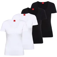 Hugo Damen T-Shirt, 4er Pack T-Shirt RN,