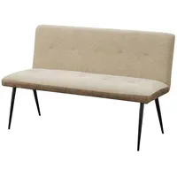Hti-Living Bank 3-Sitzer Antikbraun/Taupe Joschka