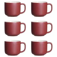 Ritzenhoff & Breker Jasper Kaffeetassen 6er Set Beere