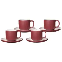 Ritzenhoff & Breker Jasper Kaffeetassen mit Untertassen 4er Set