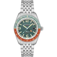 Spinnaker SP-5120-33 Herrenuhr Fleuss GMT Automatik Set 43mm 15ATM