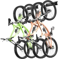 Vevor Fahrradständer, Wandhalterung für die Garage, für 4 Fahrräder