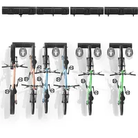 Vevor Fahrradständer, Wandhalterung die Garage, 6 Fahrräder + 6