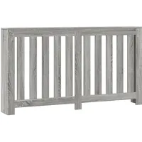 VidaXL Heizkörperverkleidung Grau Sonoma 149x20x82 cm Holzwerkstoff