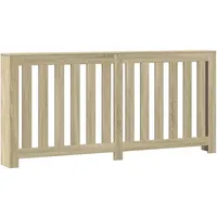 VidaXL Heizkörperverkleidung Sonoma-Eiche 175x20x82 cm Holzwerkstoff - Braun