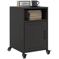 VidaXL Nachtschrank 36 x 39 x 59 cm Schwarz