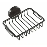 Brillantbad BARK Seifenhalter Messing Schwarz 140x55x125 mm für Bad