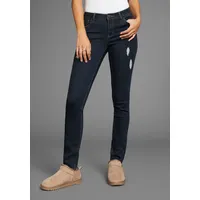 Arizona Skinny-fit-Jeans ARIZONA "Ultra-Stretch", Damen, Gr. 38, N-Gr, blau