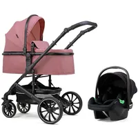 Pixini Kalani Kinderwagen Set, 3in1 altrosa