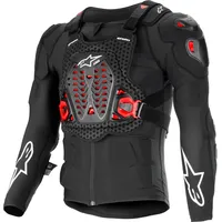 Alpinestars Bionic XTR Plasma Protektorenjacke - Schwarz/Rot/Weiß / XL