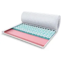 Fdm Topper 120x200 cm Matratzenauflage mit RavineBlue-Schaum 8cm Schoner