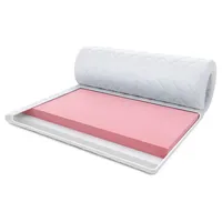Fdm Topper Matratzenauflage 90 x 200 cm weiß