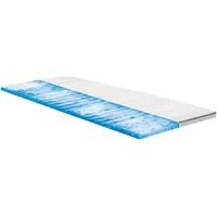 Frankenstolz Evina Topperauflage 80 x 200 cm Weiß