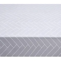 Södahl Tiles Damask Tischdecke 140 x 270 cm, weiß