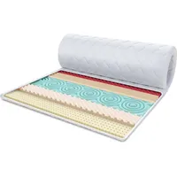 Fdm Topper 80x200 cm Matratzenauflage mit HR-Schaum Höhe 6
