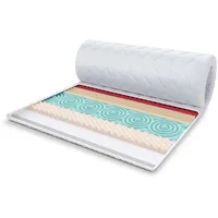 Fdm Topper 80x200 cm Matratzenauflage mit HR-Schaum Kaltschaum 6