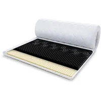 Fdm Topper 100x200 cm Matratzenauflage mit Latex 7 cm