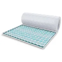 Fdm Topper 4x180x200 cm Matratzenauflage mit RavineBlue-Schaum Matratzenschoner H4