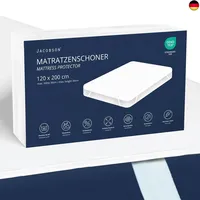 JACOBSON Matratzenschoner 120 x 200 cm - wasserdichte Matratzenauflage