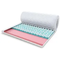 Fdm Topper 180x200 cm Matratzenauflage mit RavineBlue-Schaum 8cm Schoner