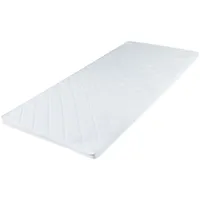 SUN GARDEN Matratzenauflage 90x200cm Klimafaser Weiß Topper Schoner Bezug