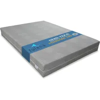 TULENA Matratzenbezug 80 x 200 cm Grau 15 cm