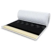 Fdm Topper 80x200 cm Matratzenauflage mit Latex 7 cm
