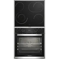 Grundig GEHM19310BMPF Pyrolyse, Einbauherdset (Glaskeramikkochfeld, A+, 72 l)
