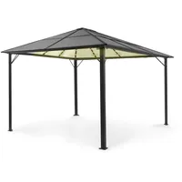 Blumfeldt Pantheon Solid Sky Ambient Solar Pavillon 3x4m Polycarbonat
