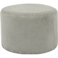 SalesFever Sitzhocker Ø55 cm Hellgrau