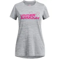 Under Armour Tech Twist Wordmark Logo SS Black /