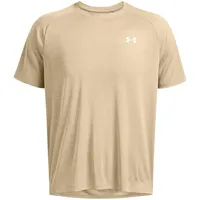 Under Armour Tech Strukturiertes Trainingsshirt Herren 300 city khaki/white