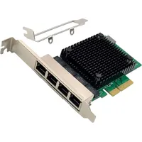 InLine Quad Gigabit Netzwerkkarte 4x RJ45 2,5Gb/s PCIe x4,