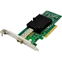 InLine 10-Gigabit Netzwerkkarte, 1x SFP+, PCIe x8, inkl. low