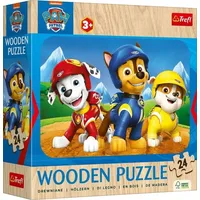 Trefl Holz Puzzle Junior 24 - Paw Patrol Hundecrew