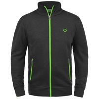 !Solid Sweatjacke SDBennTrack 21102176ME Sweatshirtjacke mit Stehkragen in Grau