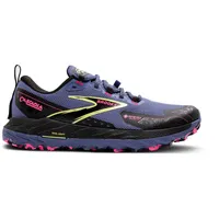 Brooks Cascadia 18 GTX Damen Grey Blue/Black/Pink 39