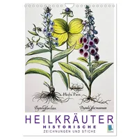Calvendo Verlag GmbH Heilkräuter: Historische Zeichnungen und Stiche (Wandkalender