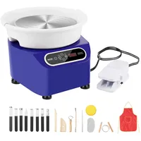 Vevor Töpferscheibe, Keramik Rad Maschine Pedal Touchscreen 350W 28cm