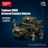 SLUBAN BRICKS Typhoon-Angriffsfahrzeug 128-tlg. M38-B1179